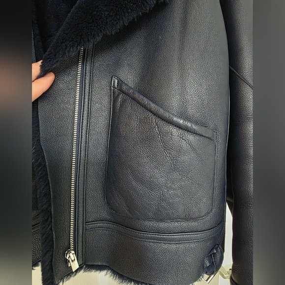 Club Monaco Diya Shearling Coat - Picture 9 of 16